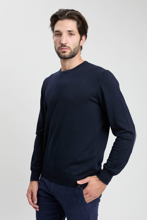 Crew Neck Wool Sweater