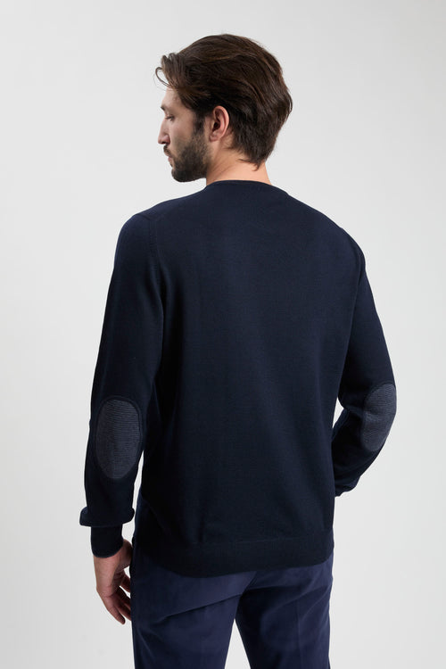 Crew Neck Wool Sweater-2