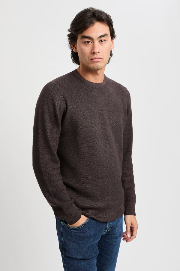 Wollpullover mit Rundhalsausschnitt - 4