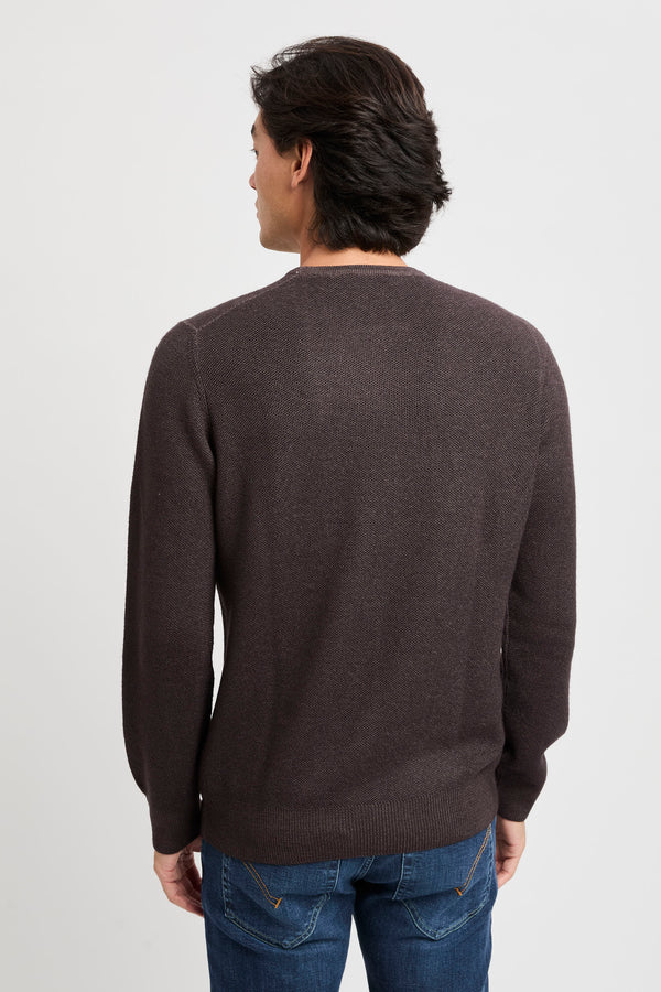 Wollpullover mit Rundhalsausschnitt - 5