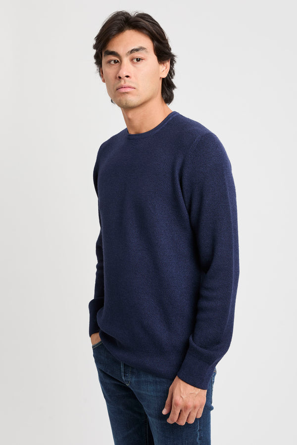 Crew Neck Wool Sweater - 4