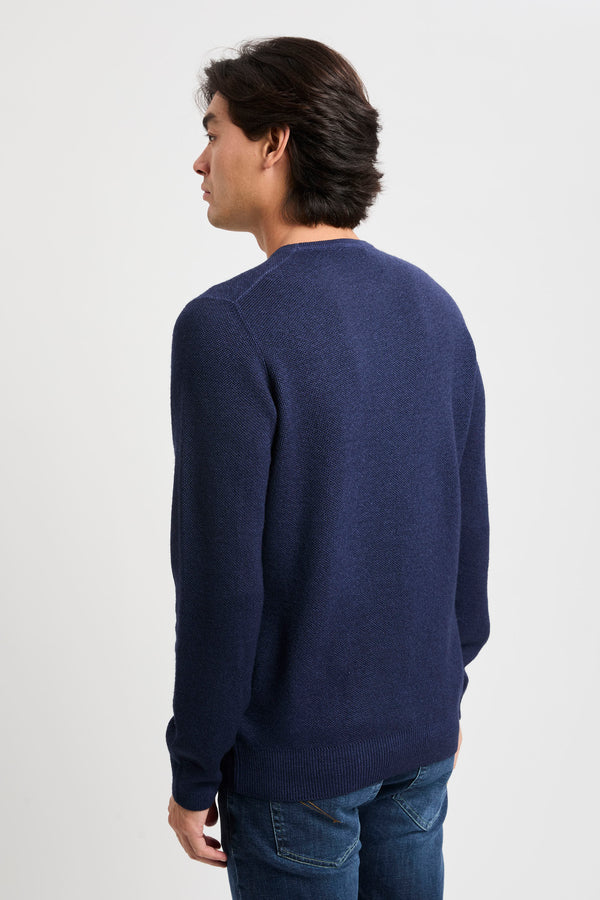 Crew Neck Wool Sweater - 5