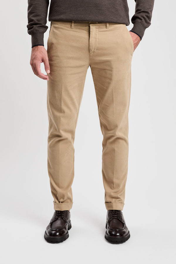 Slim Fit-Hose aus Baumwolltwill - 2