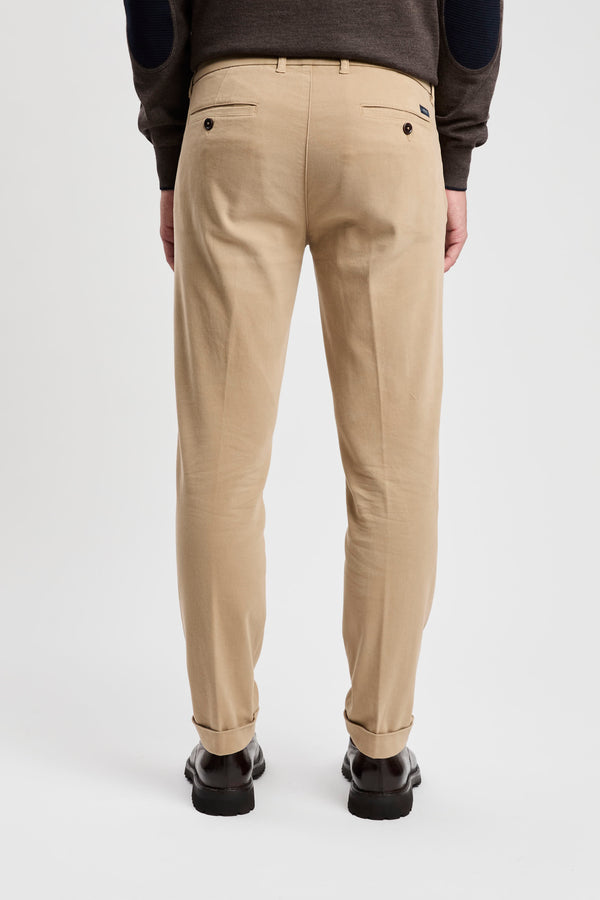 Pantalone Slim in Twill di Cotone - 6