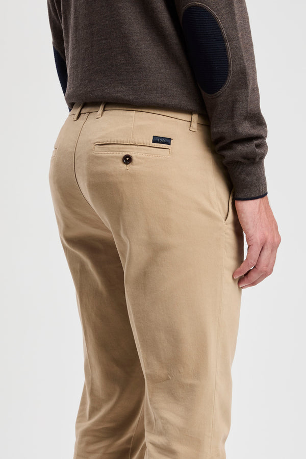 Slim Fit-Hose aus Baumwolltwill - 7