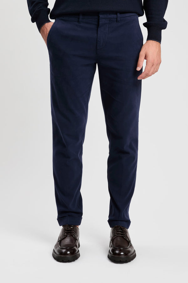 Pantalone Slim in Twill di Cotone - 2