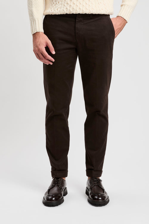 Pantalone Slim in Gabardine-2
