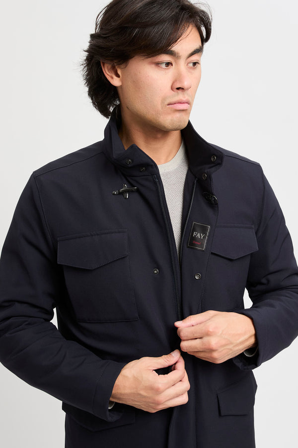 Field Jacket in Jersey Stretch - 5
