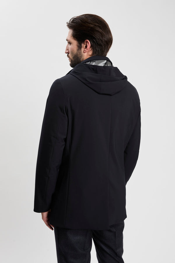 Impermeabile con cappuccio removibile - 3