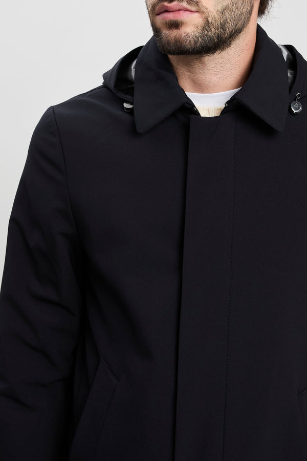 Impermeabile con cappuccio removibile - 7