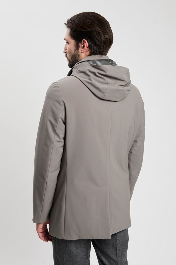 Impermeabile con cappuccio removibile - 5