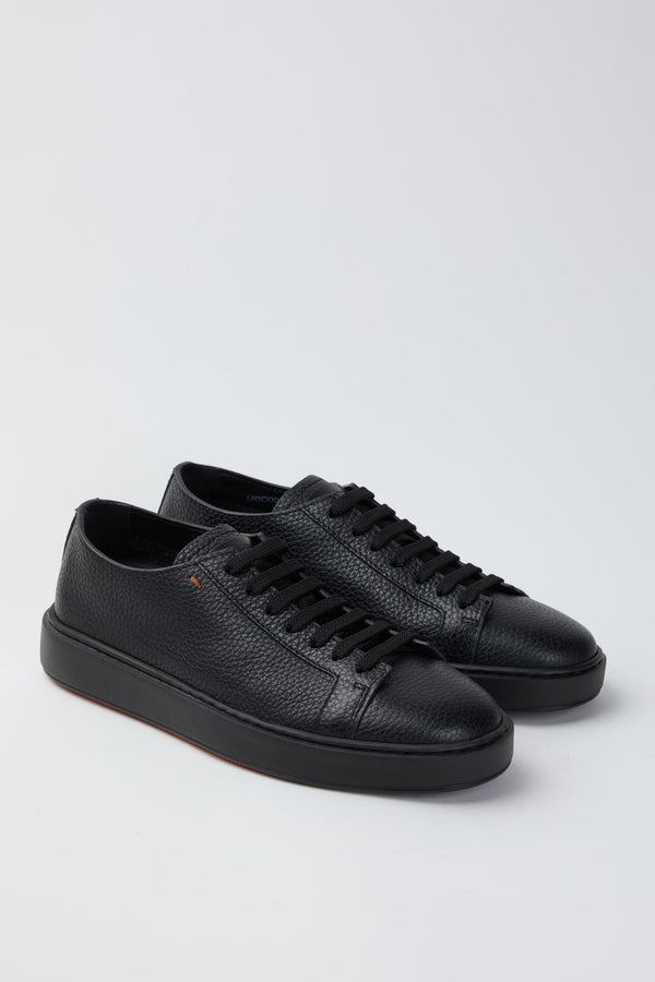 Tumbled leather sneaker - 2