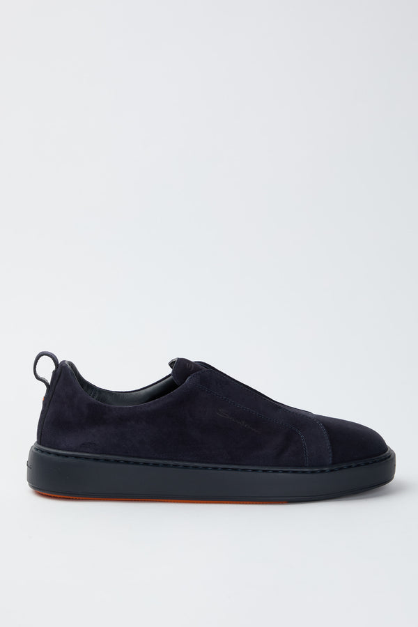 Slip-On-Sneakers aus Wildleder - 1