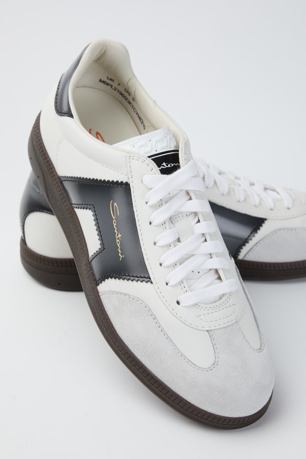 DBS Oly sneaker in leather and suede - 3