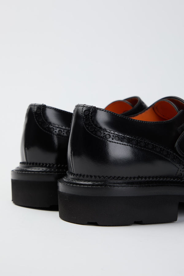 Leder-Brogue mit Doppelschnalle - 3