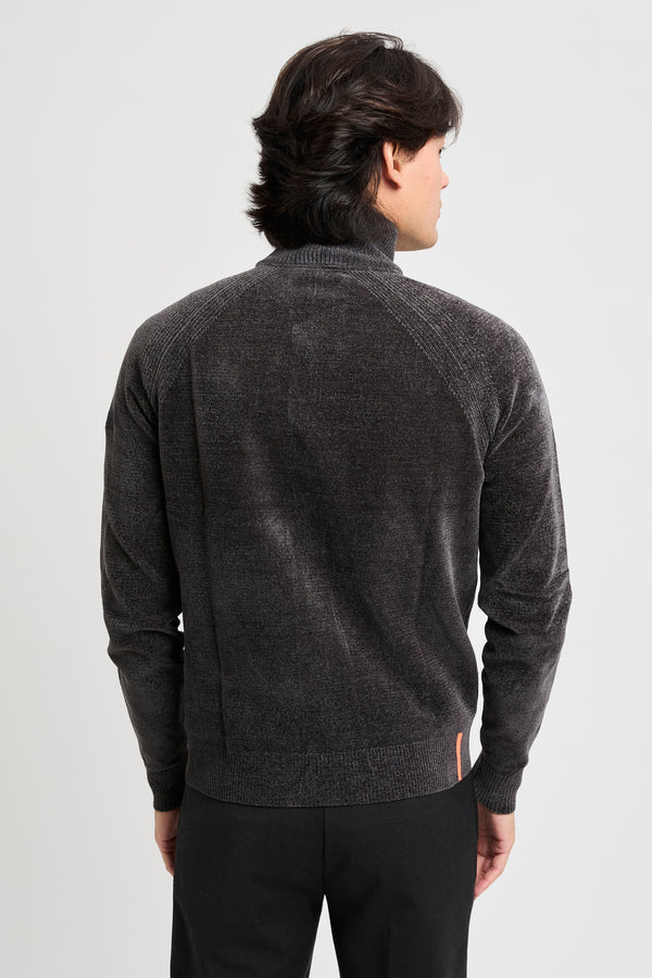 Velvet Full Zip Knit - 5