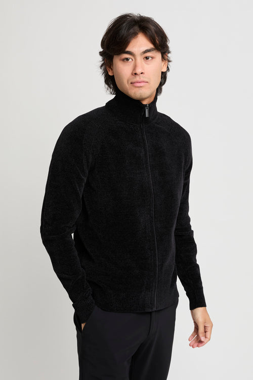 Velvet Full Zip Knit