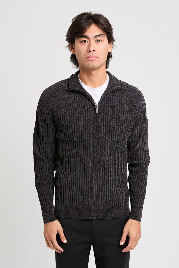 Velvet Rave Full Zip Knit - 1