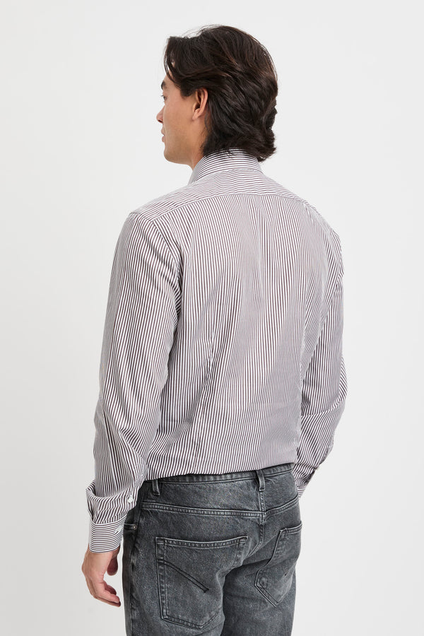 Striped cotton shirt - 7