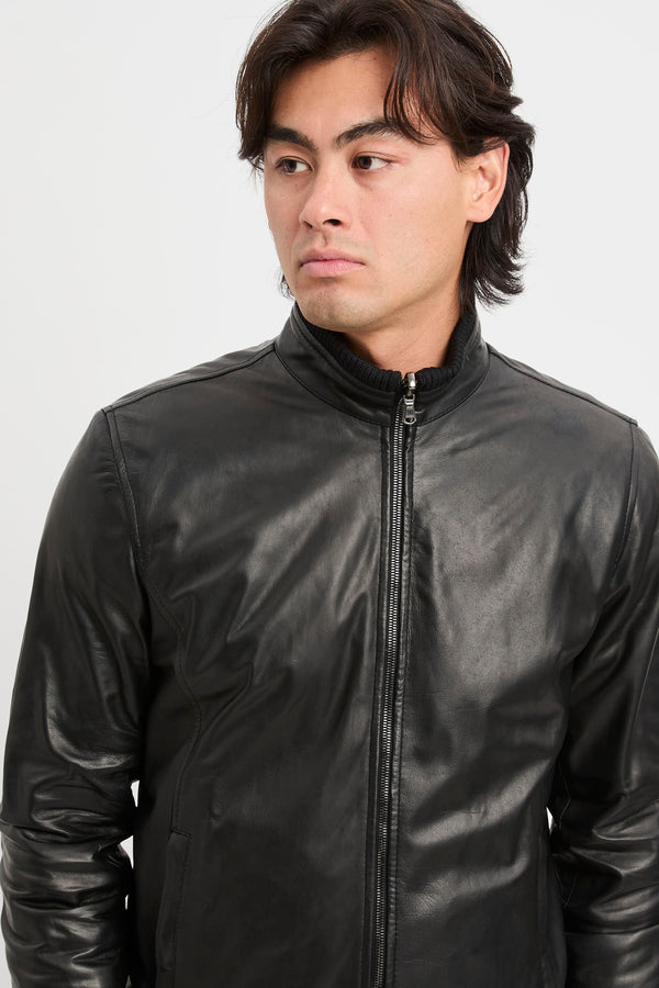 Giubbotto in pelle - 5