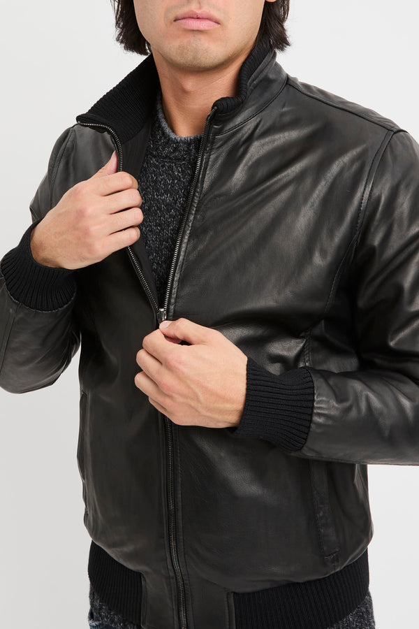 Giubbotto in pelle - 6