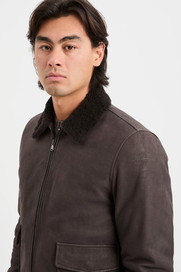 Giubbotto in Nabuk - 6