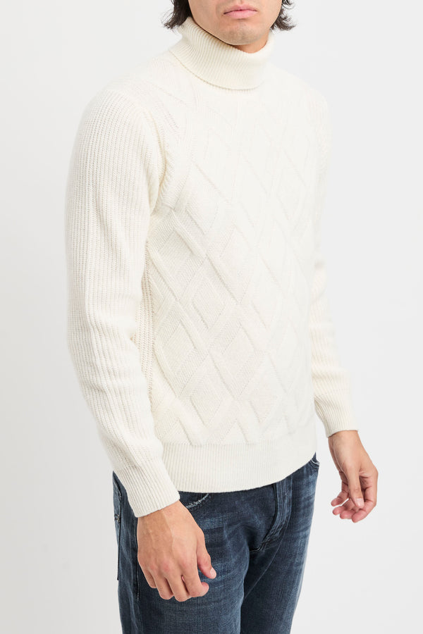 Jacquard turtleneck - 7