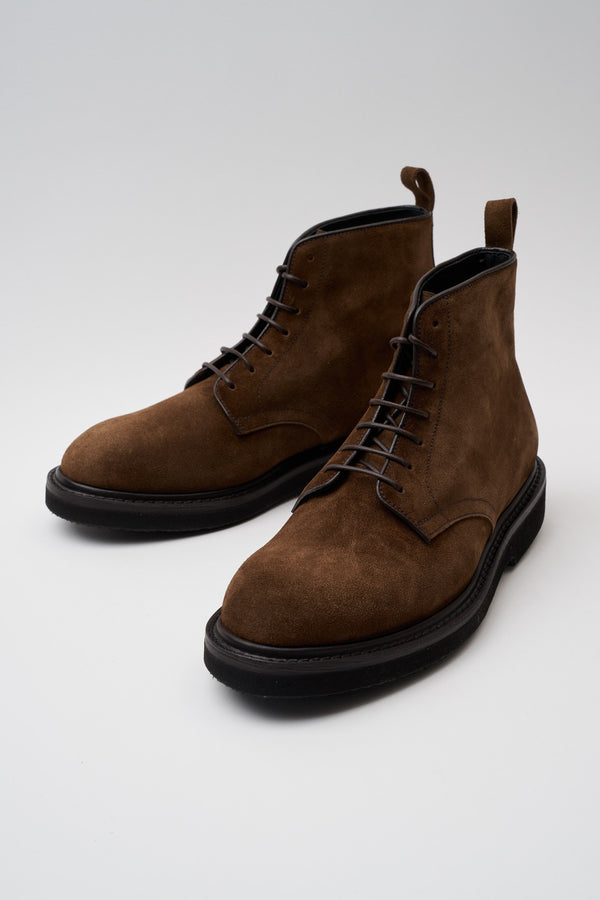 Stivaletto in pelle scamosciata - 5