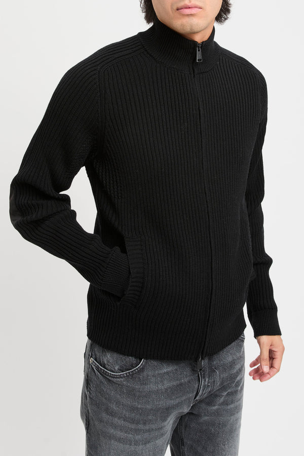 Cardigan con zip - 3