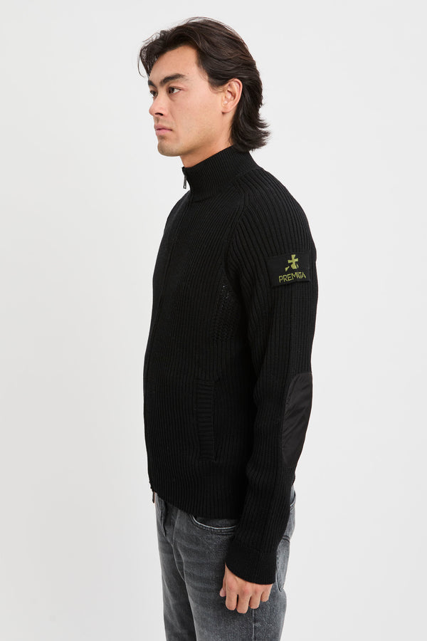 Cardigan con zip - 4