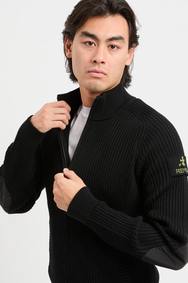 Cardigan con zip - 7