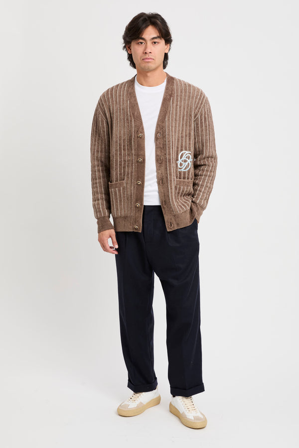 Strickjacke mit Monogramm - 3