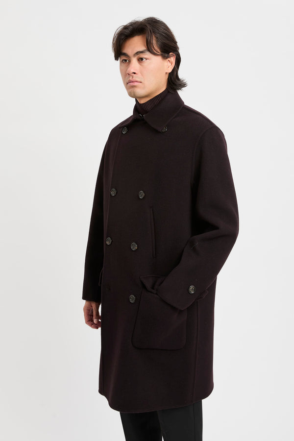 Oversized double-breasted coat - 2