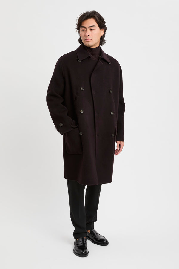 Cappotto doppiopetto over - 1