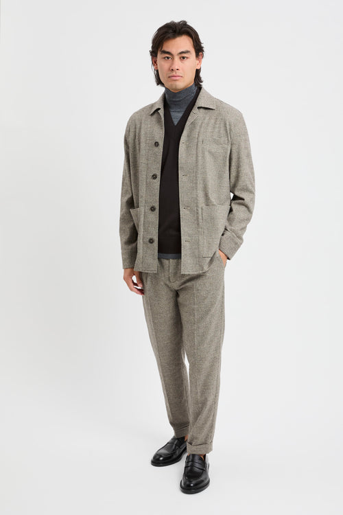 Giacca motivo pied de poule-2