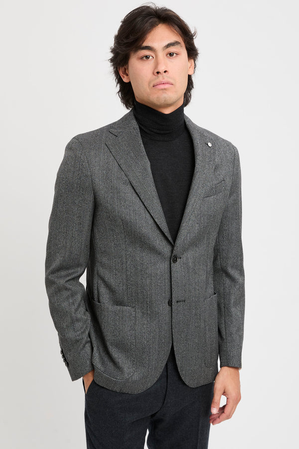 Giacca monopetto spigata - 1