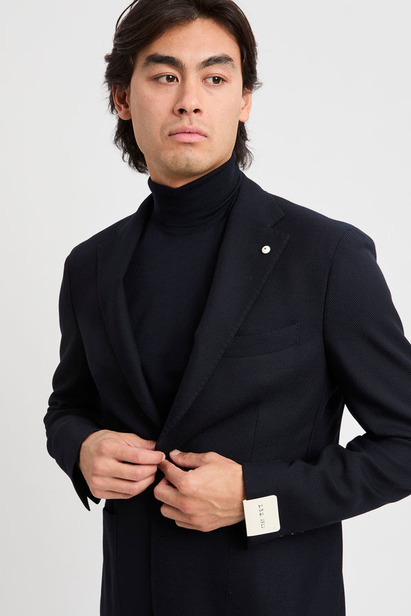 Single-breasted wool jacket - 2