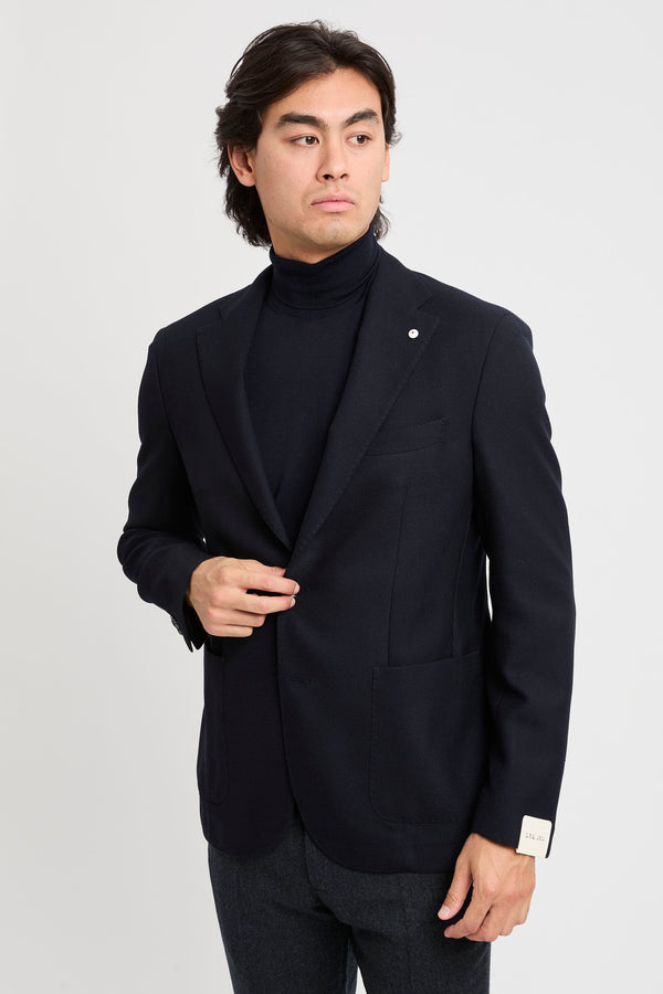 Single-breasted wool jacket - 3