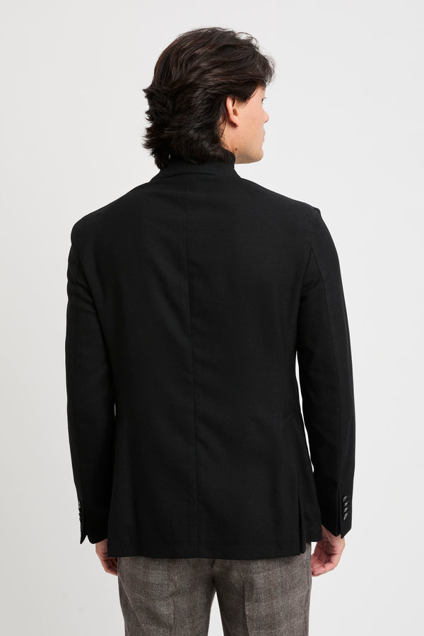 Giacca doppiopetto in lana vergine - 7