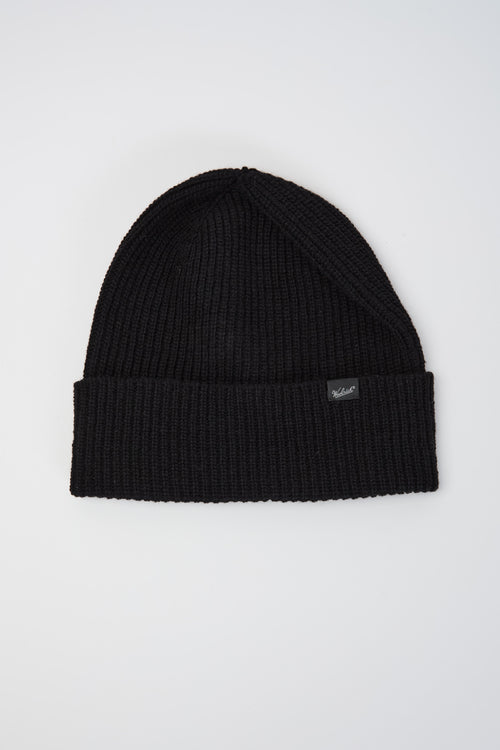 Cappello a costine in lana