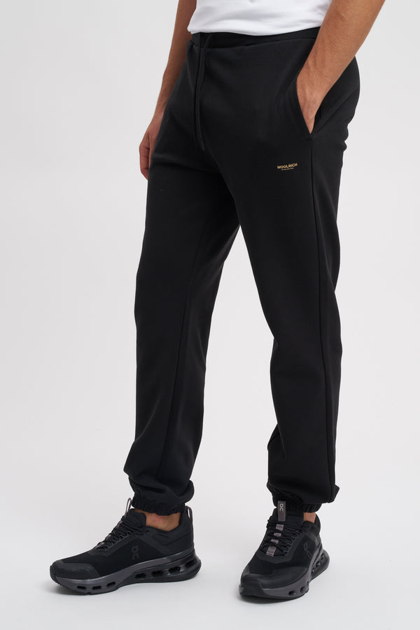 Pantaloni in misto cotone interlock - 1
