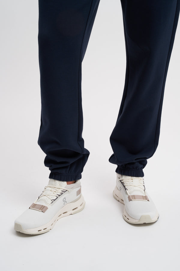 Interlock cotton blend trousers - 7