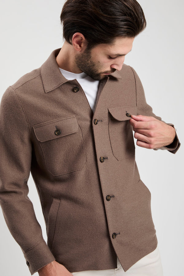 Overshirt in lana - 2