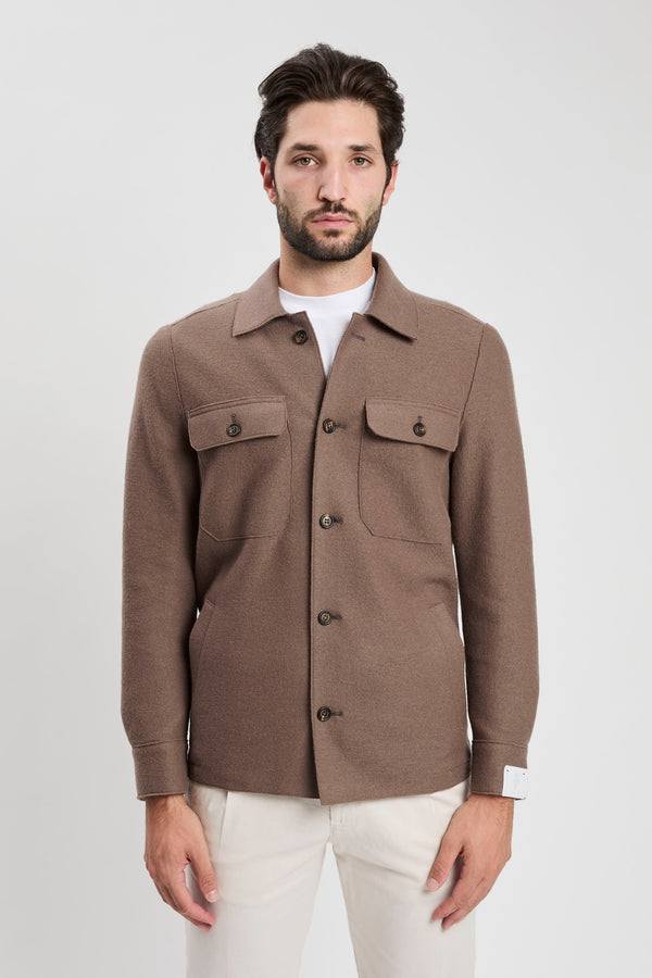 Overshirt in lana - 3
