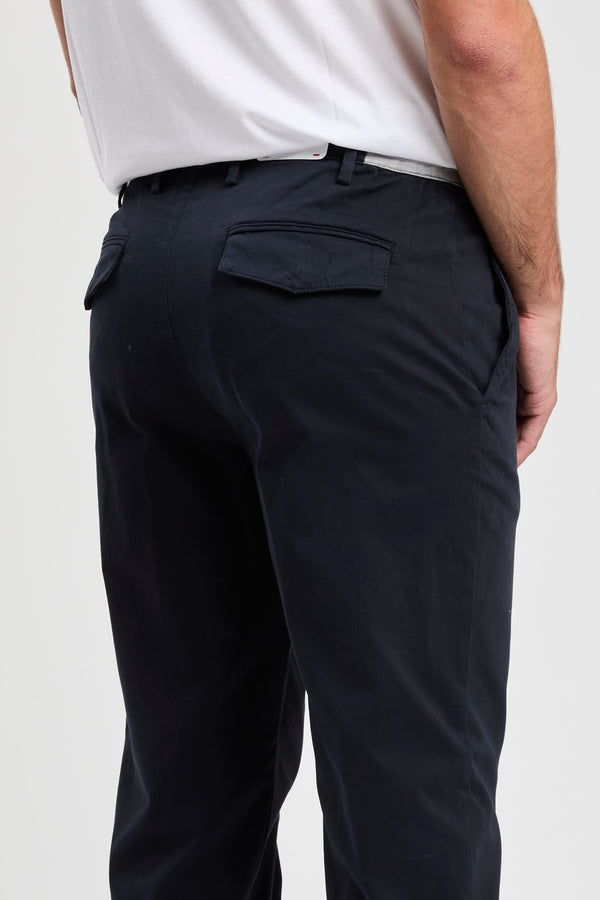 Hose aus elastischer Baumwolle mit Bügelfalten - 7