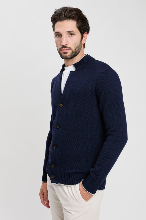 Cardigan in lana vergine - 3