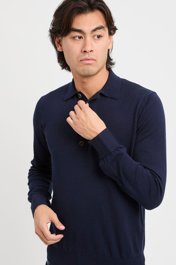 Knitted polo shirt - 5