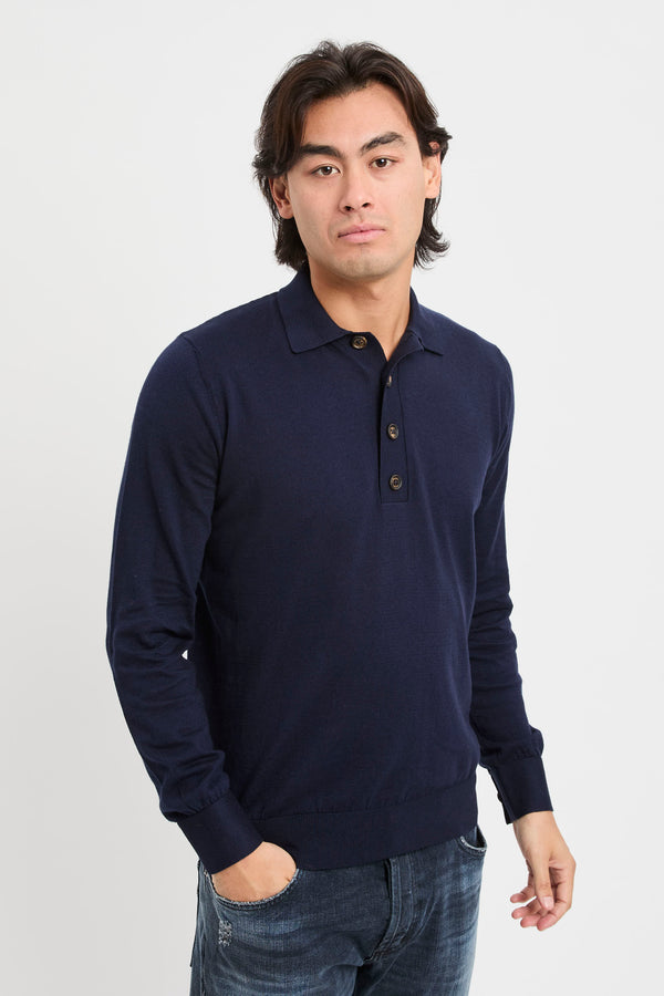 Knitted polo shirt - 6