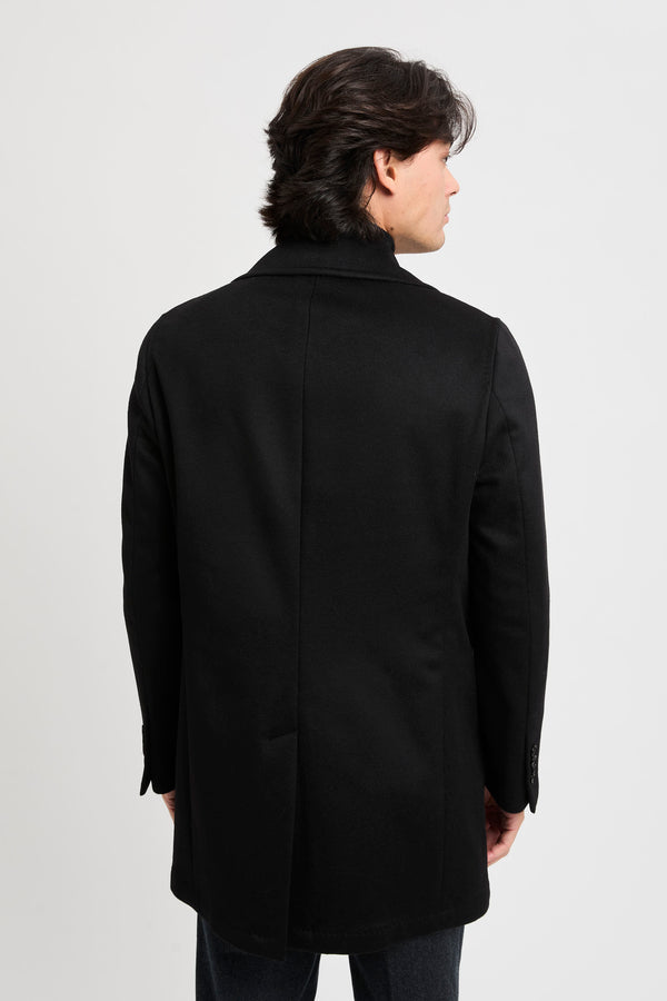 Cappotto doppiopetto in misto lana e cashmere - 5