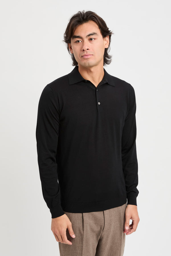 Maglia a polo in 180s Merino - 3